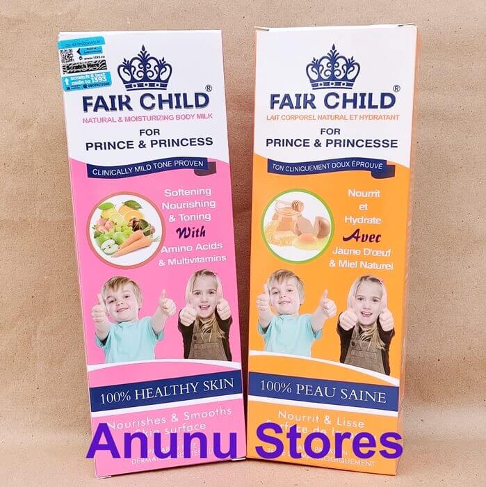 Fair Child Natural & Moisturizing Body Milk with Egg Yolk & Natural Honey -  400ml