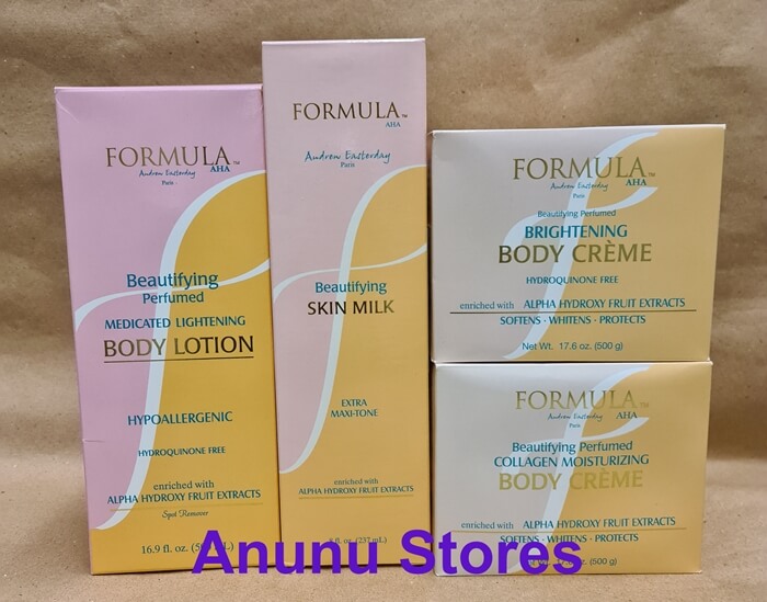 Formula AHA Skin Beautifying Products